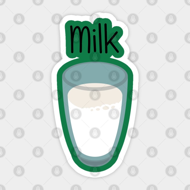 Milk Sticker by EclecticWarrior101